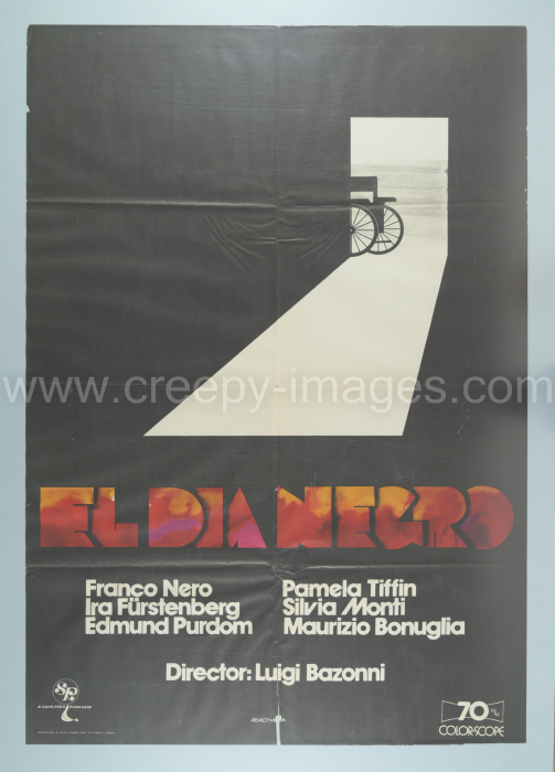 Der schwarze Tag des Widders / Giornata nera per l‘ariete - Spanisches Plakat